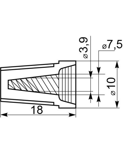 Колпачок P72 (100шт)
