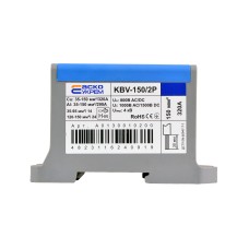 Клемма ввода силовая 150/2Р (320 А) синяя серии KBV