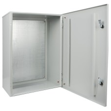Корпус с монтажной панелью металлический 70*50*30, IP31, серии UBox