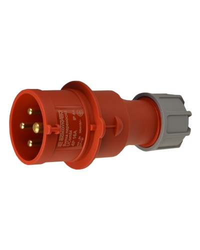 Вилка переносная серии UCombi 4P 16А IP 44