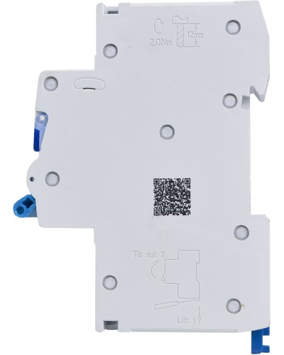 Устройство защитного отключения с защитой от сверхтоков UTrust 1P+N (18 mm) 10А C 30mА AC