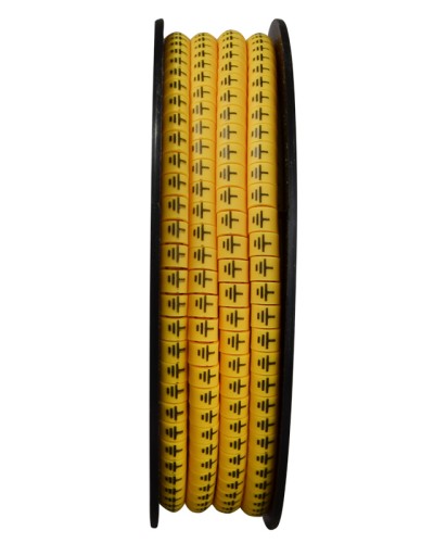 Маркування EC-0 0,75-1,5 кв.мм2 "земля"