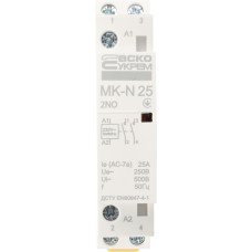 Модульный контактор MK-N 2P 25A 2NO 220V