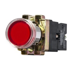 XB2-BW3471(72) Кнопка с подсветкой красная
