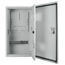 Корпус учета металлический 9 модулей 3фл, навесной IP54, серии UBox