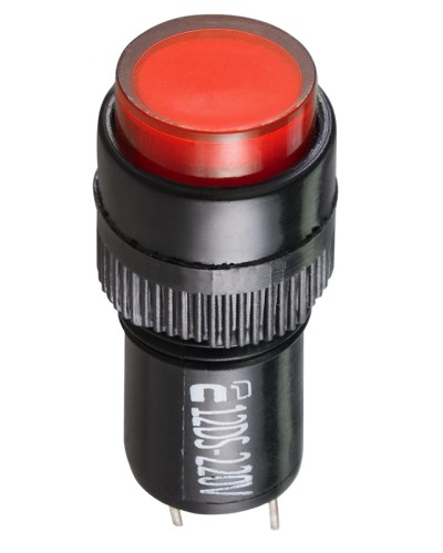 Сигнальна арматура AD22E-12DS червона 220V АC