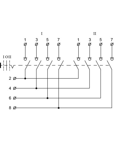 Разъединитель 1-0-2 на 100А (QS5-100P/4)