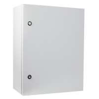 Корпус з монтажною панеллю металевий 60*50*20, IP65, серії UBox