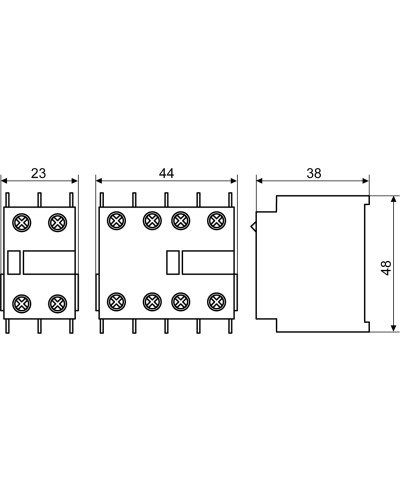 Додатковий контакт ДК-20 (LA1-D20)