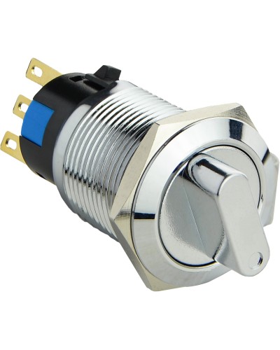 TY 19C-X11/3 Кнопка металева поворотна 3-и поз 2NO+2NC.