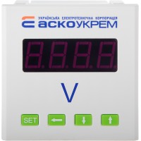 AС вольтметр цифровий 600В 72х72 модель ЦВ-7