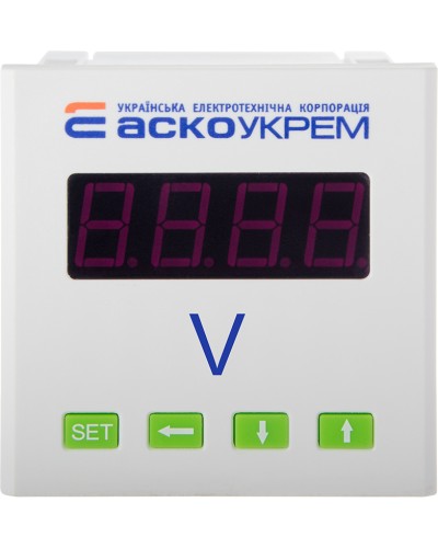 AС вольтметр цифровий 600В 72х72 модель ЦВ-7
