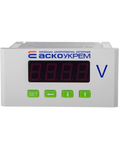 AС вольтметр цифровий 600В 96х48 модель ЦВ-5