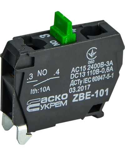 ZBE-101 N/О Контакт постов управления XAL-D