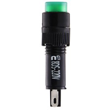 Сигнальная арматура AD22E-8DS зеленая 220V АC