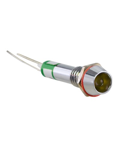 Сигнальна арматура AD22C-6 жовта 24V AC/DC