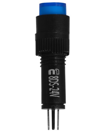 Сигнальна арматура AD22E-8DS синя 24V АC/DC