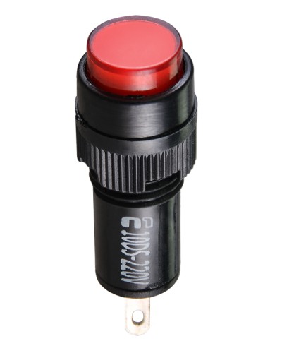 Сигнальна арматура AD22E-10DS червона 220V АC