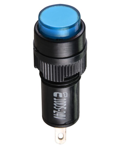 Сигнальная арматура AD22E-10DS синяя 24V АC/DC