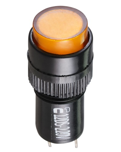 Сигнальная арматура AD22E-12DS желтая 220V АC