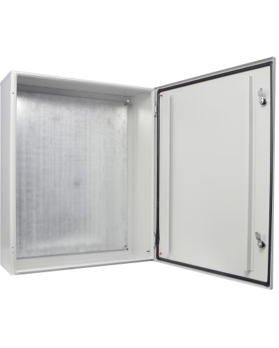 Корпус с монтажной панелью металлический 80*65*25, IP54, серии UBox