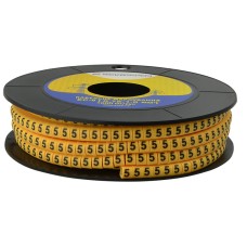 Маркировка EC-0 0,75-1,5 кв.мм2 "5"