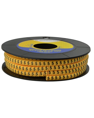 Маркування EC-0 0,75-1,5 кв.мм2 "5"