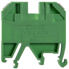 Клеммник JXB 2,5/35 зеленый