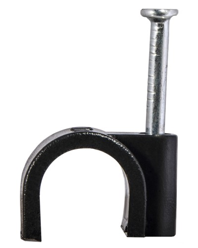 Скоба чорна CHR-9 мм кругла (100 шт.)