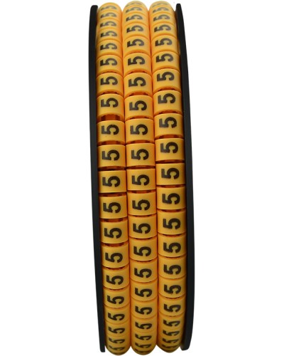 Маркування EC-0 0,75-1,5 кв.мм2 "5"