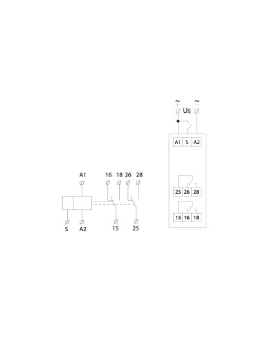 Реле времени многофункциональное NTE9-M2 AC/DC 12-240V