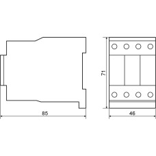 Пускатель ПМ 1-18-01 Q7 400B (LC1-D1801)