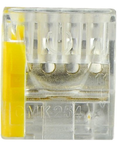 Клеммник соединительный CMK-254Х желтый