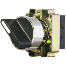 XB2-BD41 Кнопка поворотная 2-поз. с самовозвратом. Стандартная ручка