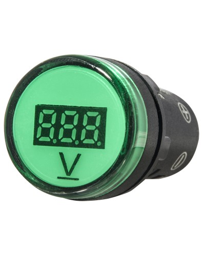Цифровий вимірювач напруги AD22-22DVM DC 5-30В (зелений)