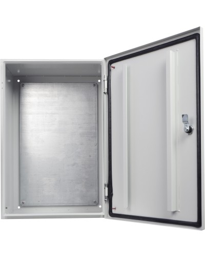 Корпус з монтажною панеллю металевий 60*40*20, IP54, серії UBox