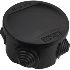 Распределительная коробка серии UAtmo Jet Black 50*50 (уп. 25шт)