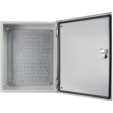 Корпус с монтажной панелью металлический 50*40*25, IP54, серии UBox