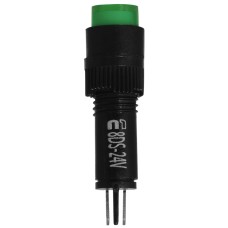 Сигнальная арматура AD22E-8DS зеленая 24V АC/DC