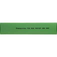 Термоусаджувальна трубка з клейовим шаром d 30мм зелена шт.(1м)