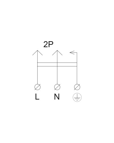 Вилка каучуковая стандартная 2Р+PE 16А IP44
