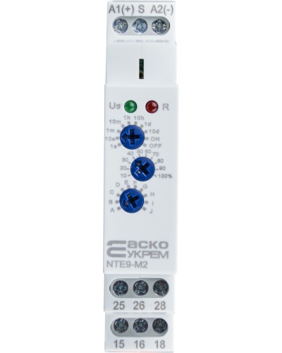 Реле времени многофункциональное NTE9-M2 AC/DC 12-240V