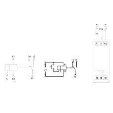 Реле времени многофункциональное NTE9-M1 AC/DC 12-240V