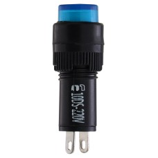 Сигнальная арматура AD22E-10DS синяя 220V АC