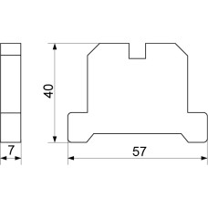 Клеммник заземления JB(ЭК) 2,5/35