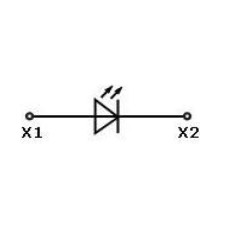 Сигнальная арматура AD22E-10DS белая 220V АC