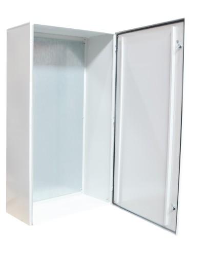 Корпус з монтажною панеллю металевий 120*80*40, IP54, серії UBox