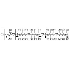 Пост кнопочный XAL-B3-4913К. С ключом