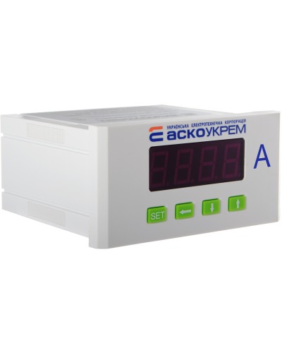 AС амперметр цифровий 5А 96х48 модель ЦА-5