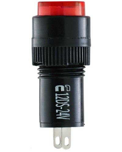 Сигнальна арматура AD22E-12DS червона 24V АC/DC